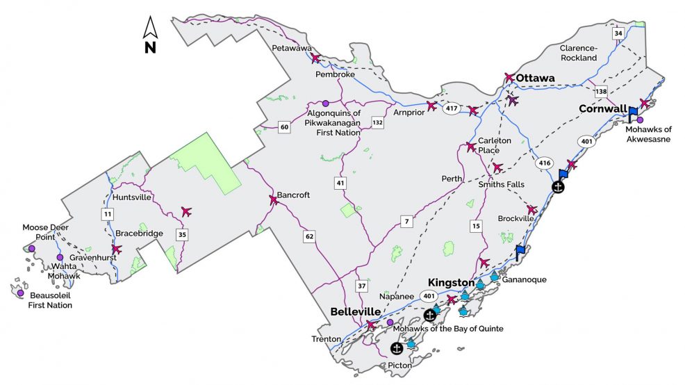 Ontario draft transportation plan for Eastern Ontario